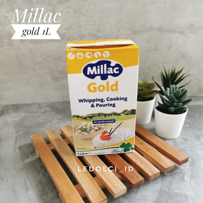 Jual MILLAC GOLD WHIPPING CREAM WHIP CREAM 1 LITER