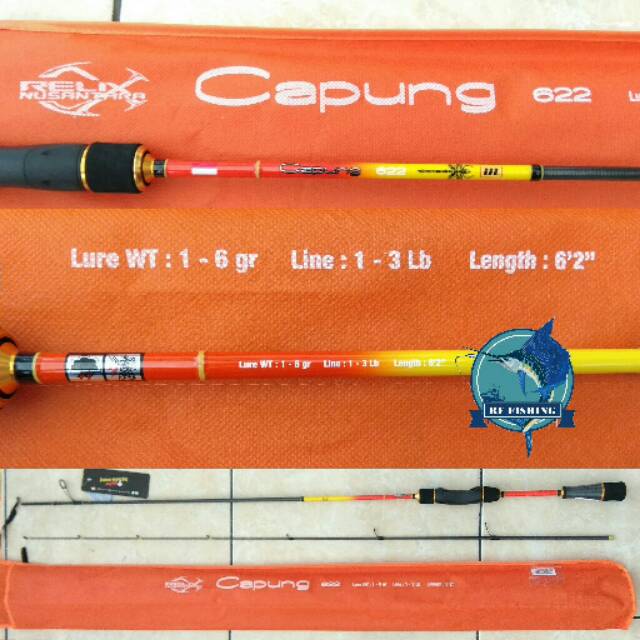 Joran Relix Nusantara Capung 622UL 13lb Shopee Indonesia