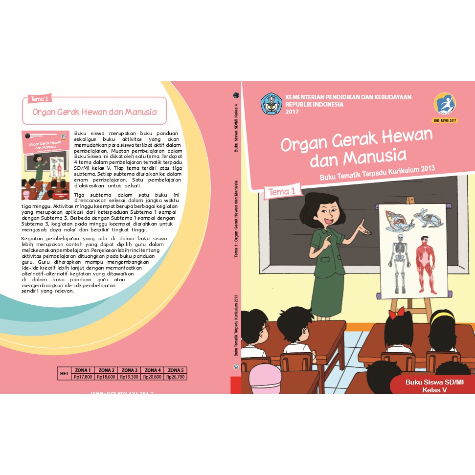 Buku Siswa Digital Tema 1 Kelas V Revisi 2017 Bangku Soal