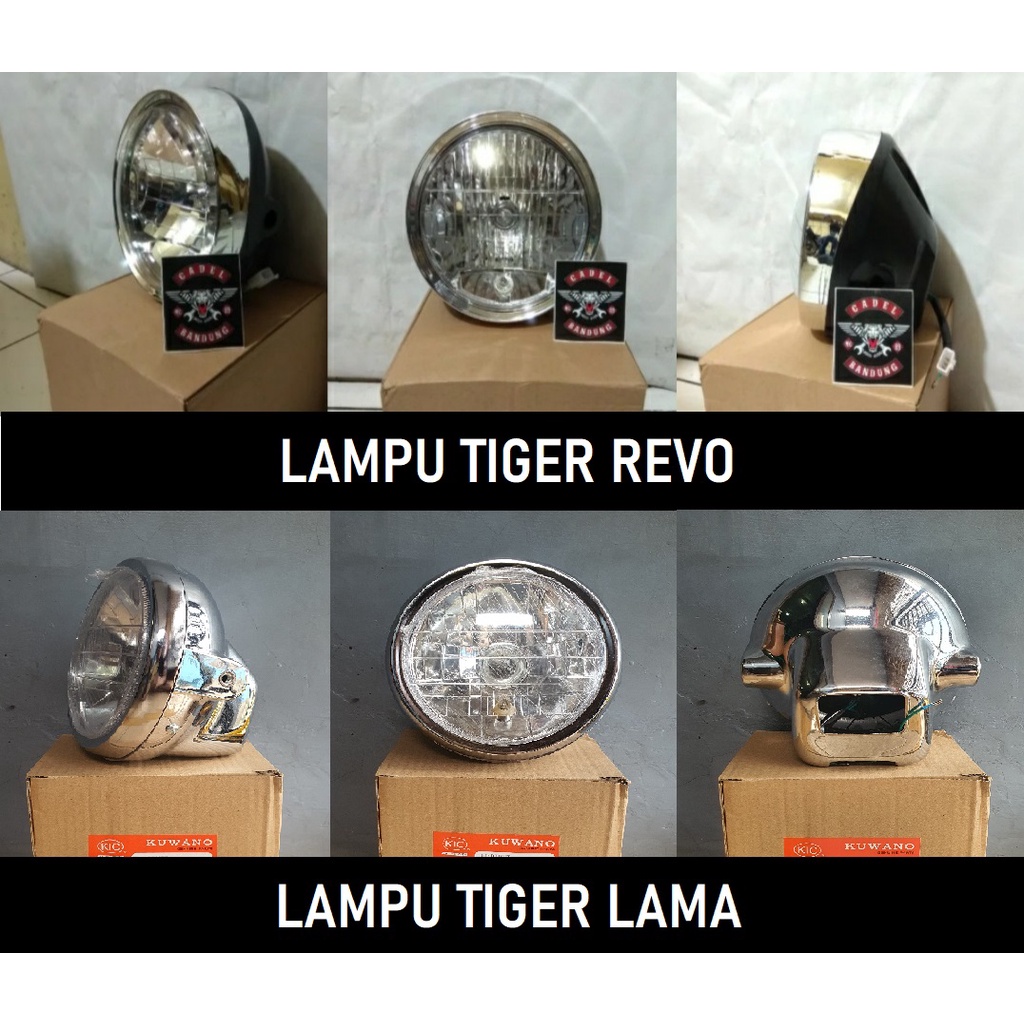 Jual Reflektor Headlamp Lampu Tiger Revo Tirev Lampu Tiger Lama 7 inc