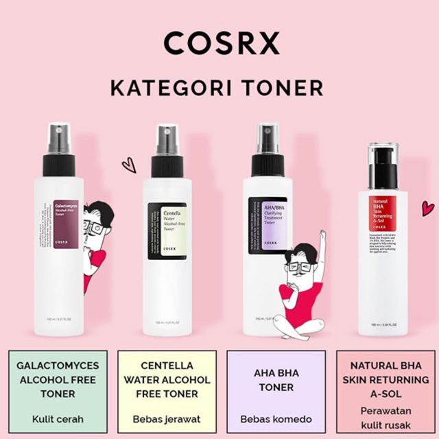 COSRX TONER PILIH JENIS & UKURAN Shopee Indonesia