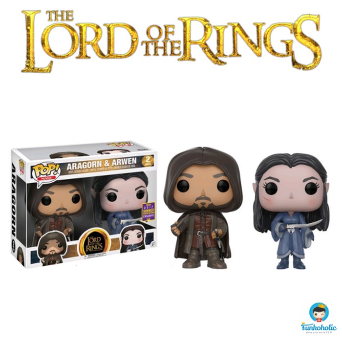 Jual Funko Pop! Lord Of The Rings - Aragorn &Amp- Arwen (-2-Pack)- Sdcc Exclusive | Shopee Indonesia