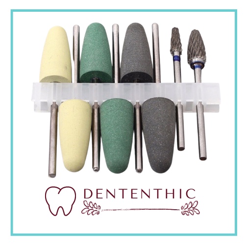 Jual Dental Acrylic Polishing Kit / Dental set bur acrylic poles