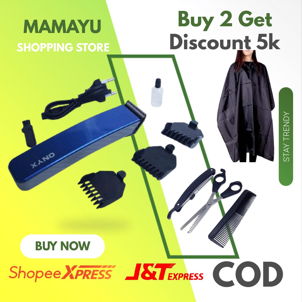 Mesin Alat pangkas Potong Aksesoris Rambut Serbaguna Onyx 216 Profesional Trimmer Shopee