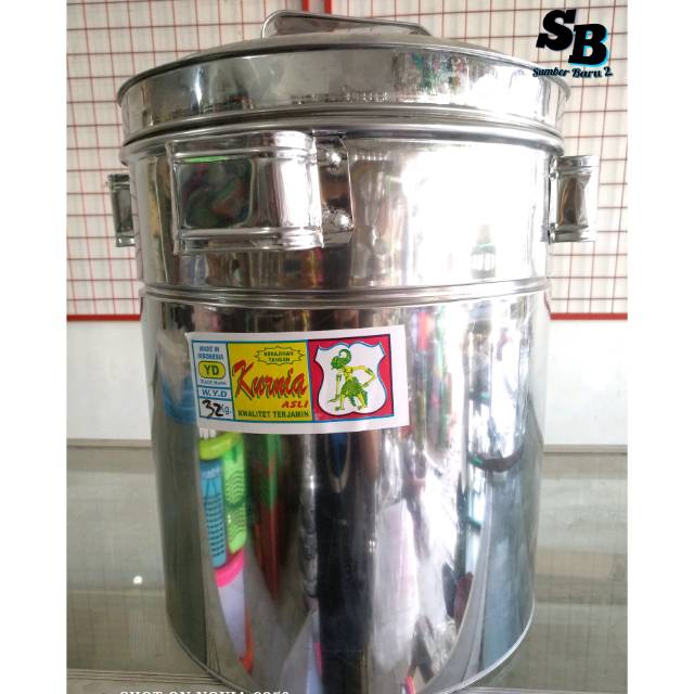 Dandang Bakso Stainless/ Alumunium Besar | Shopee Indonesia