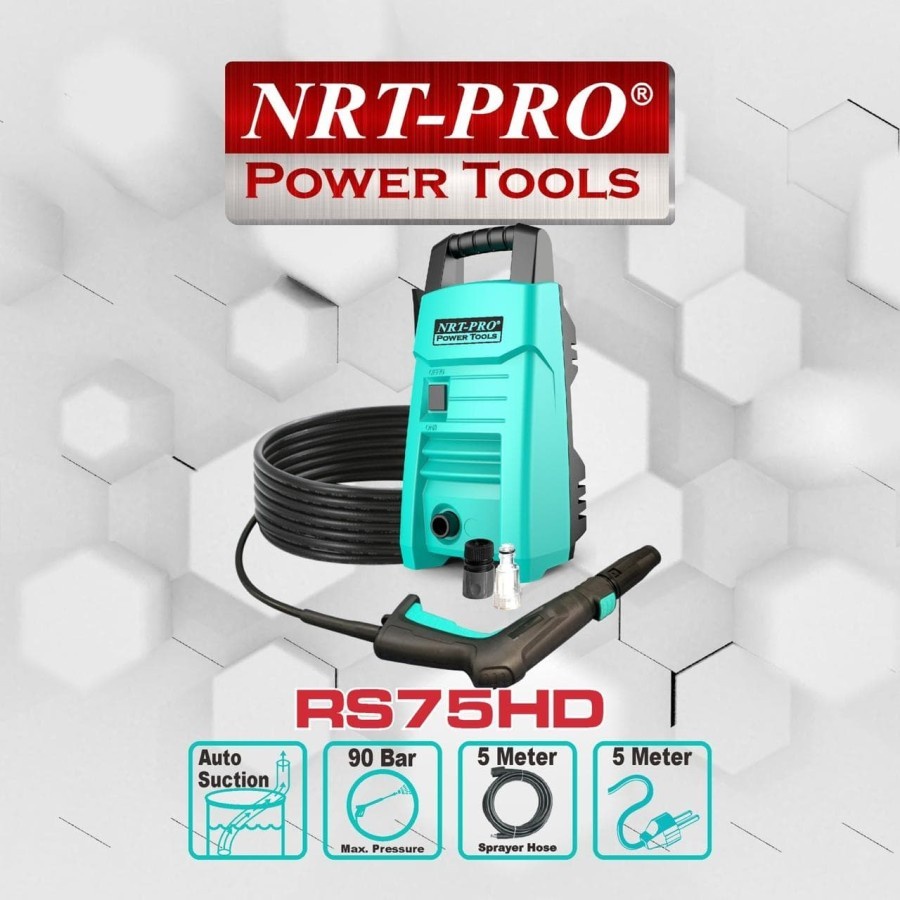 Jual JET cleaner NRT PRO RS75HD / High Pressure Washer Cuci Mobil motor