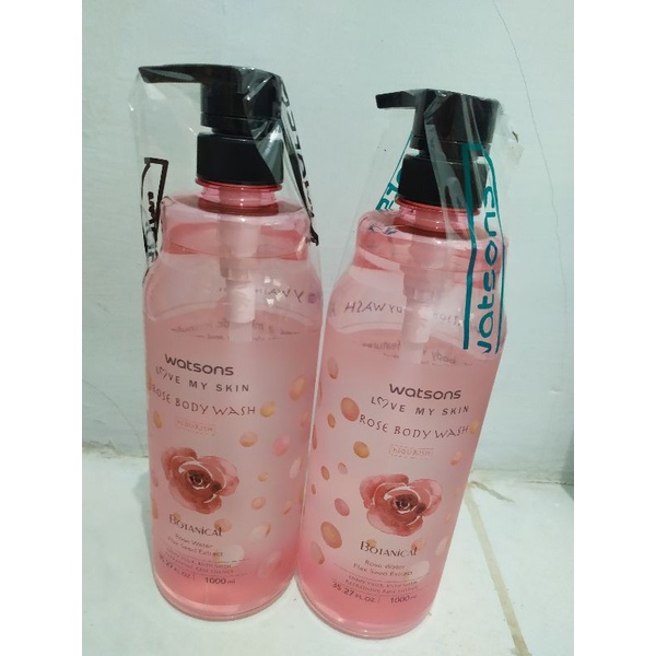 Jual Watsons Body Wash White Tea / Rose 1000 ml Shopee Indonesia