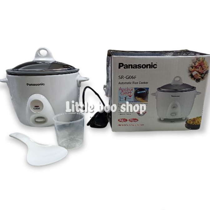 Jual PANASONIC rice cooker 0.6 liter SR G06F Shopee Indonesia