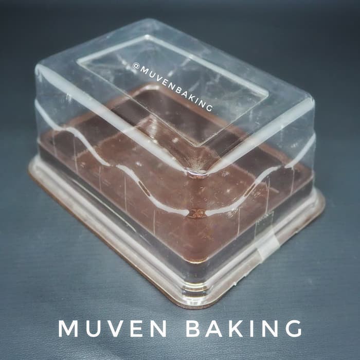 10 PCS B02 PREMIUM MINI TART BOX / WADAH MIKA CAKE KECIL / TEMPAT KUE