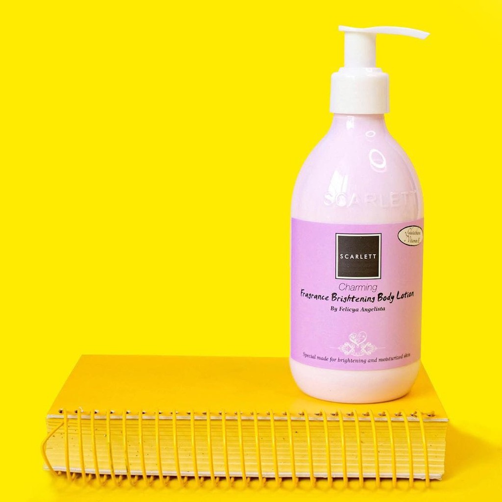 SCARLETT WHITENING BODY LOTION CHARMING /ORIGINAL BY FELICYA ANGELISTA