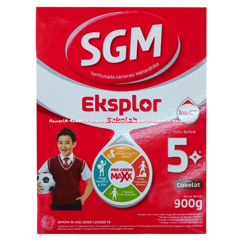 Jual Susu Sgm Eksplor Rasa Coklat 5Plus Susu Sgm Coklat 5+ 900Gram Explore Cokelat | Shopee Indonesia