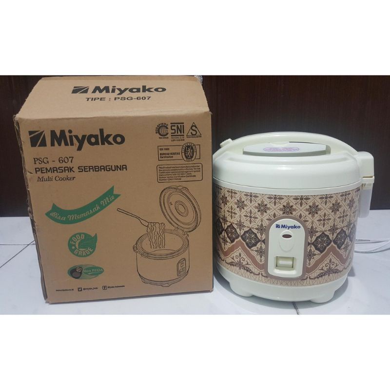 Jual Rice Cooker miyako 0,6 liter(PSG607) Shopee Indonesia