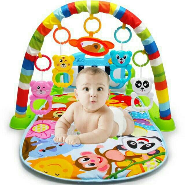 Jual Playmat Playgym Musical Bayi / Kasur Bayi / Mainan Bayi / Playgym Piano / Perlengkapan Bayi | Shopee Indonesia