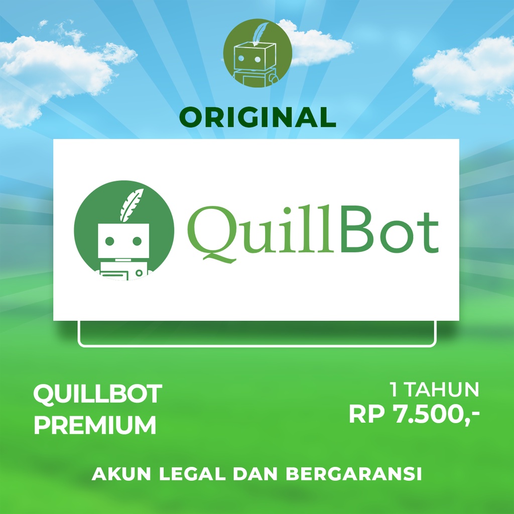 Jual Akun QuillBot Premium 1 Tahun Original Update (Bergaransi