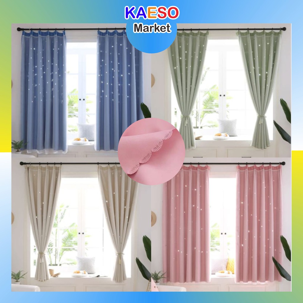 Kain Jendela Gorden Penutup / Padat Polyester Kain Pual Kain Tule