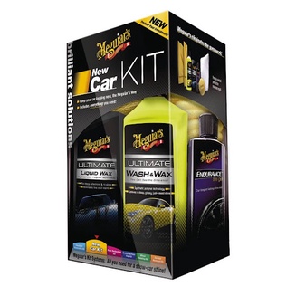Jual Meguiars Car Care Kit New Car Brilliant Solution Usa | Shopee Indonesia