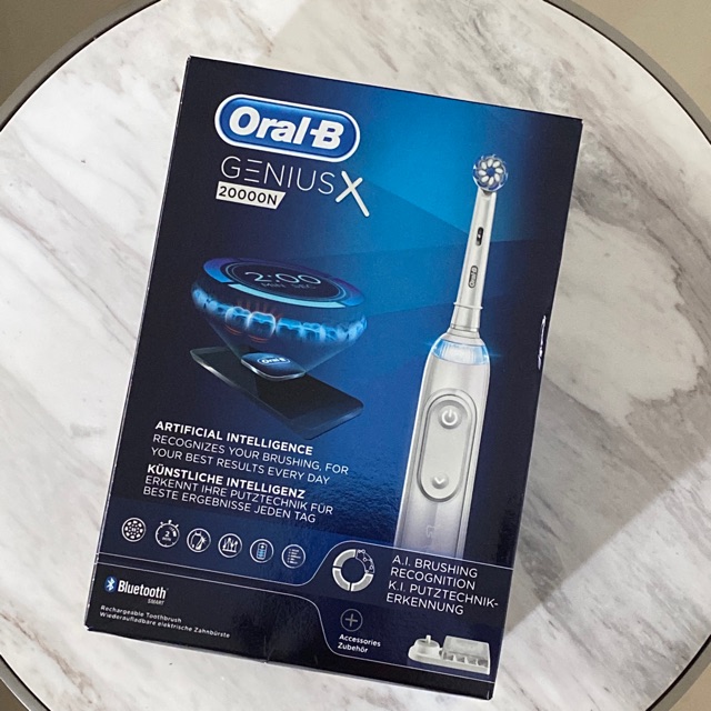 Jual Oral B Genius X 20000 N Electric Toothbrush With Ai Newest Model | Shopee Indonesia