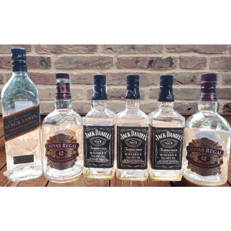 Jual Botol Bekas Miras Chivas Regal Jack Daniels Black Label Red Label | Shopee Indonesia
