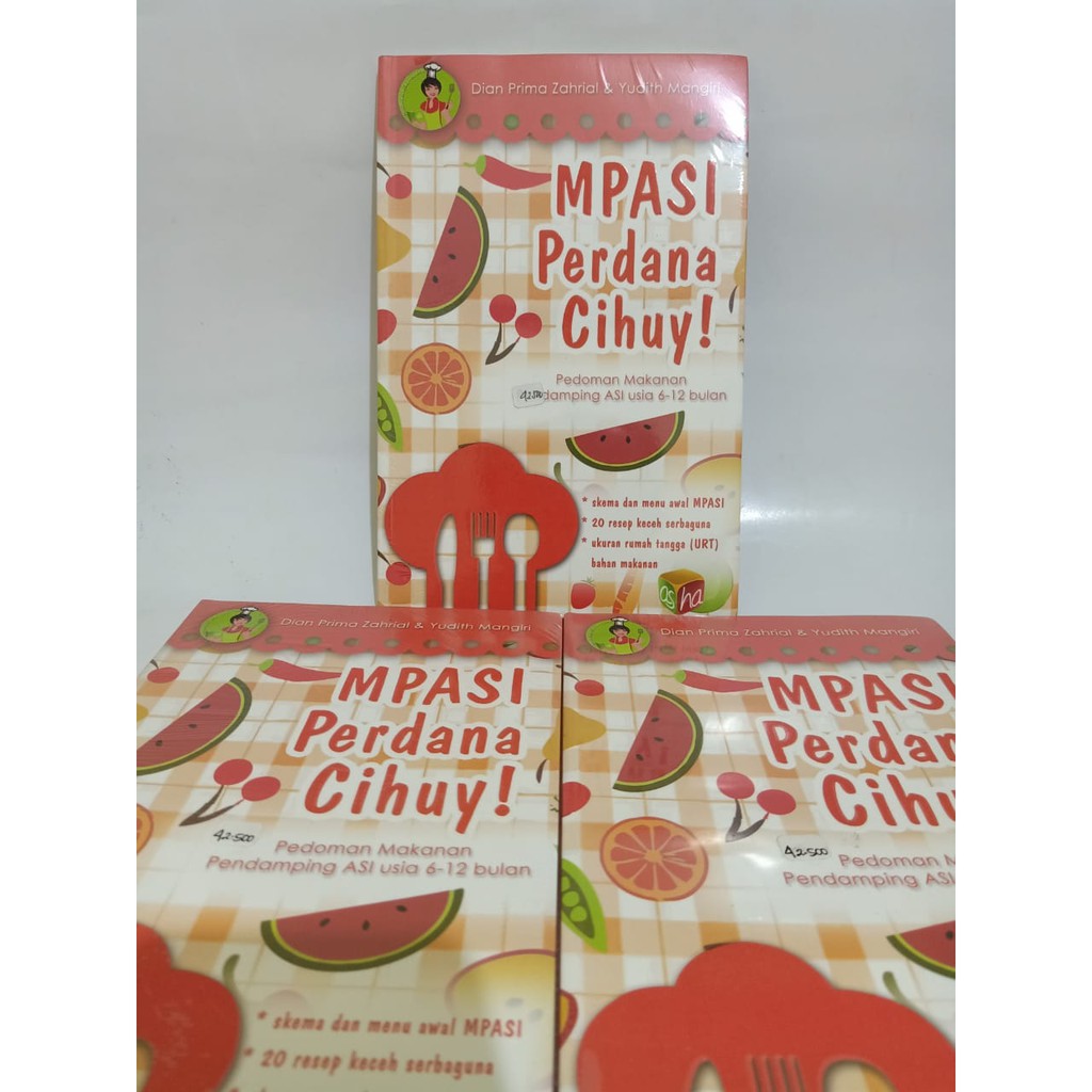 BUKU MPASI PERDANA CIHUY/PENDAMPING MAKANAN PENDAMPING ASI