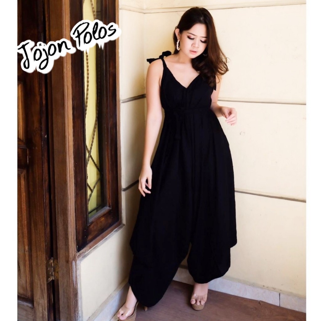 JUMPSUIT JOJON POLOS Shopee Indonesia