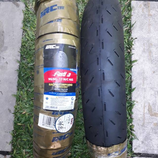 Jual Ban Luar Sepeda Motor Road Race Irc Fasti 2 Soft Compound 90 80 Ring 17 | Shopee Indonesia