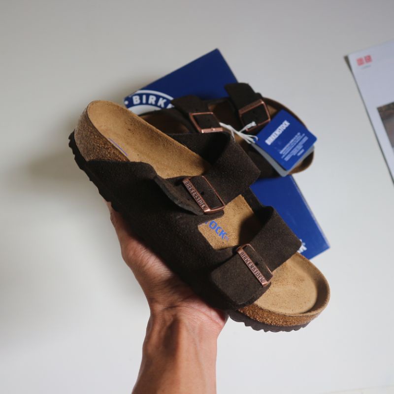 Jual Birkenstock Arizona Original/Sandal Birkenstock Arizona Suede Original | Shopee Indonesia