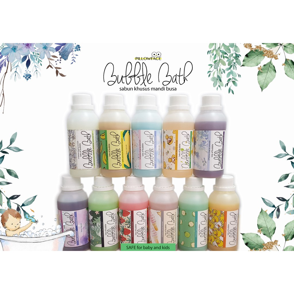 Bubble Bath with Premium Essential Oil 250ml (Sabun Mandi Bubble