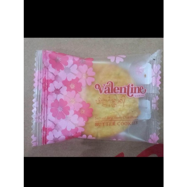 Jual BUTTER COOKIES VALENTINE // kemasan 50 pcs Shopee Indonesia