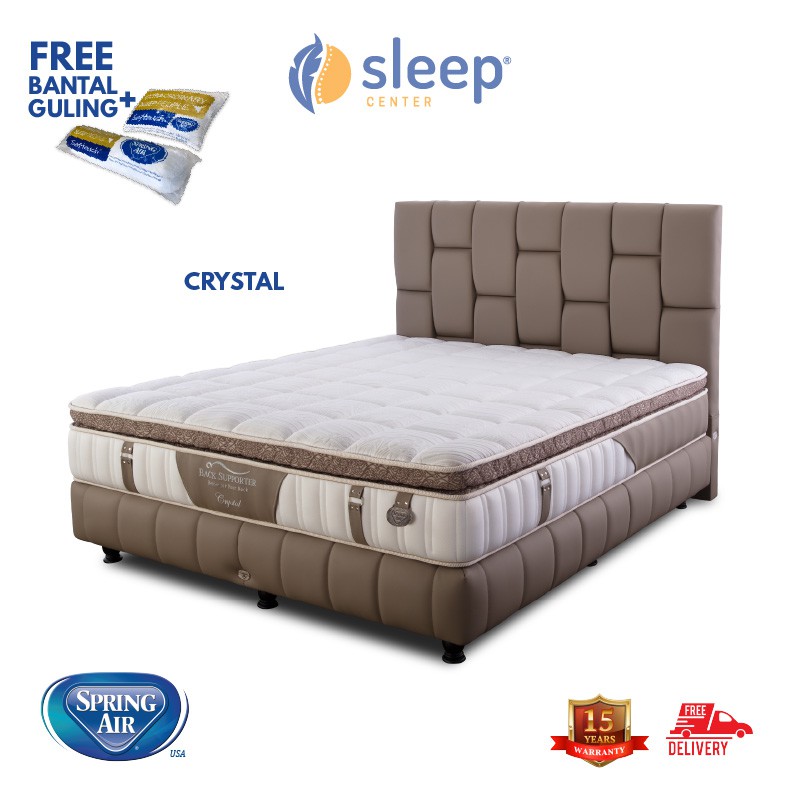 SC Spring Air Bed Set Crystal Shopee Indonesia