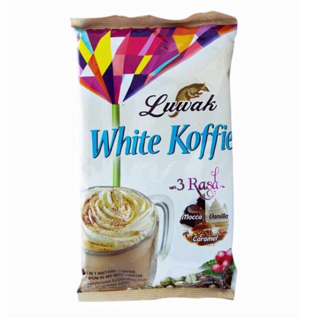 Luwak White Koffie 10sachet Kopi Luwak white coffee Shopee Indonesia