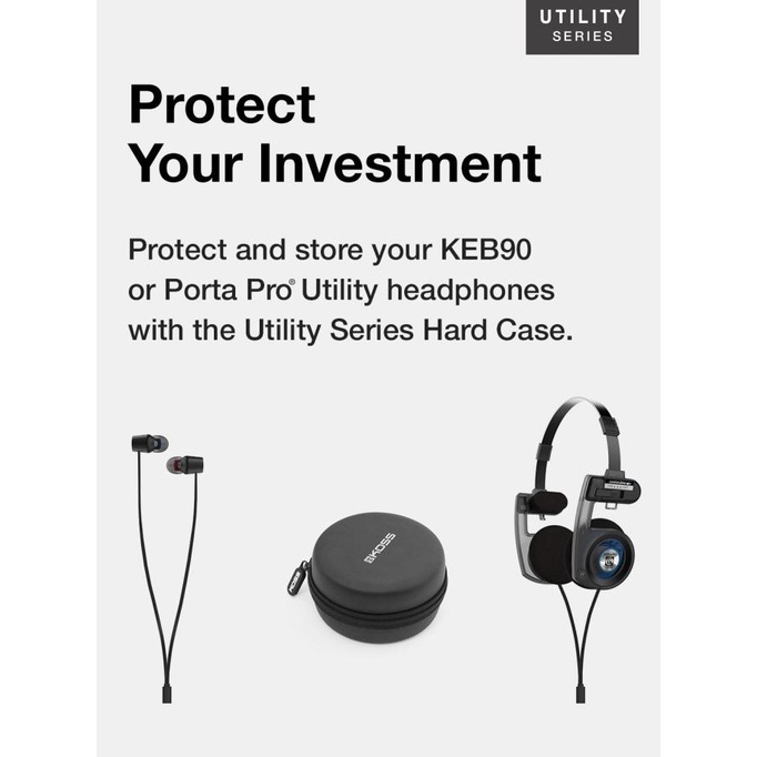 Jual Promo Koss Porta Pro Official Hard Case (Utility Series Original & Baru) Shopee Indonesia
