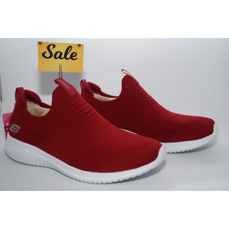 Jual Skechers 12837/Red Skechers Ultra Flex First Take Sepatu Slipon | Shopee Indonesia