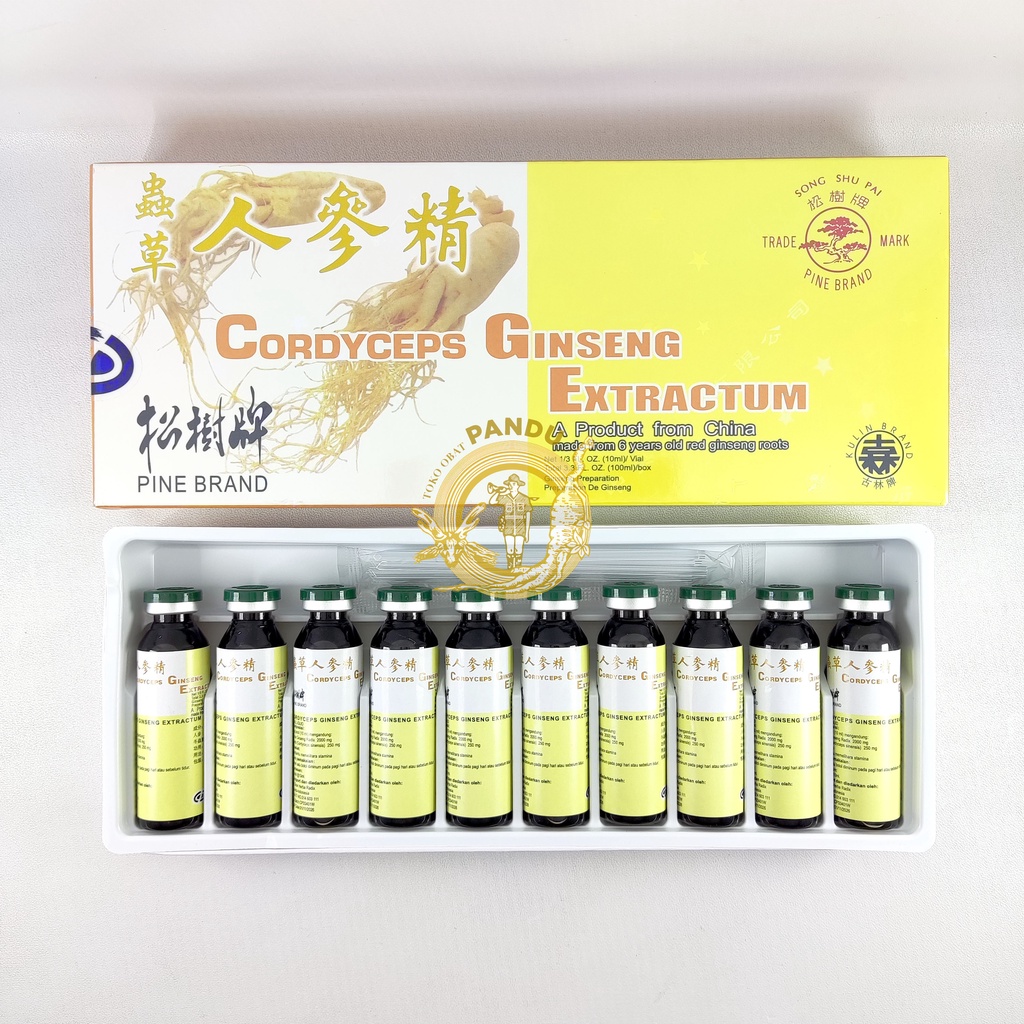 Jual Cordyceps Ginseng Extractum / Chongcao Renshen Qing Indonesia|Shopee Indonesia