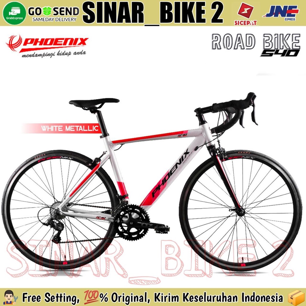 Jual Sepeda Balap Roadbike Phoenix 540 Frame Alloy 2X9 Speed | Shopee Indonesia