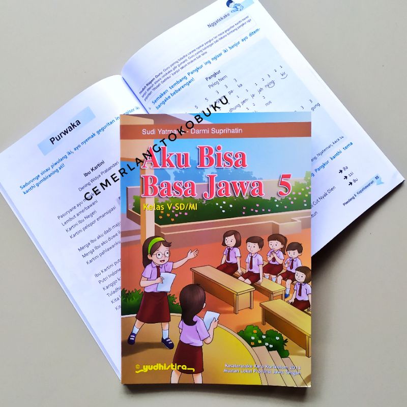BUKU BAHASA JAWA AKU BISA BASA JAWA SD KELAS 5 KURIKULUM