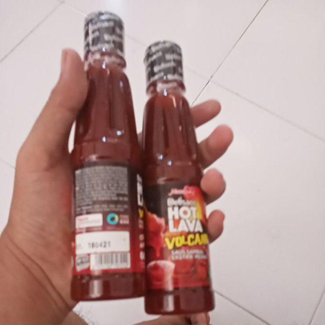 MamaSuka Delisaos Hot Lava / Volcano Saus Sambal Pedas 130 ML Shopee