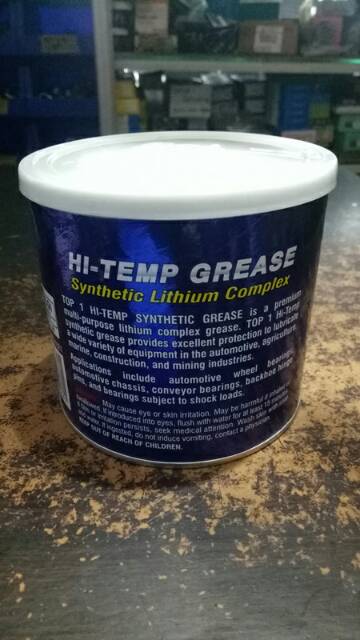 Jual Top One Hi Temp Synthetic Lithium Grease 1Lb Kaleng - Gemuk Pelumas | Shopee Indonesia