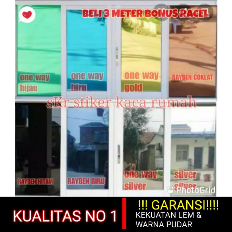 Kaca film One Way/Kaca film Rayben/Stiker kaca | Shopee Indonesia