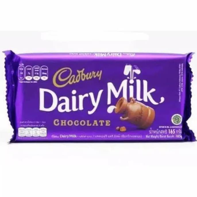 Jual Coklat Cadbury Dairy Milk Uk Besar 165Gr Promo Termurah!! | Shopee Indonesia