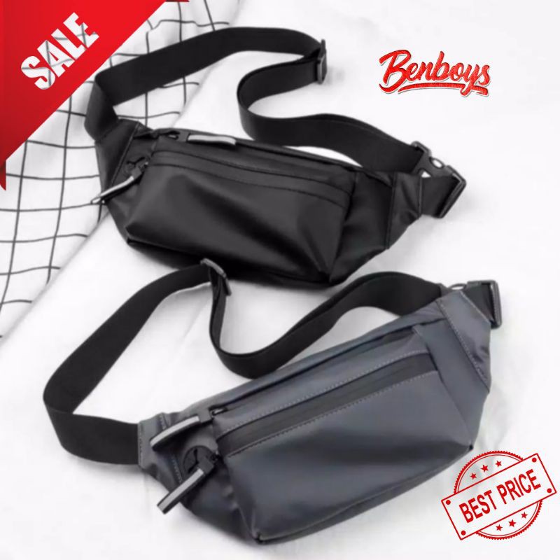 [COD] BB BAIM Waistbag Tas Pinggang Pria Wanita Shopee Indonesia