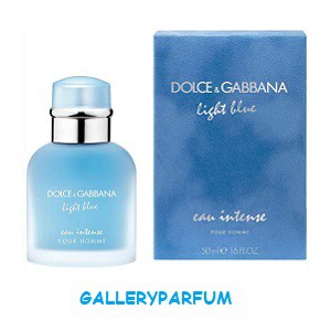 Jual Dolce & Gabbana Light Blue Eau Intense For Men Edp 50Ml | Shopee Indonesia