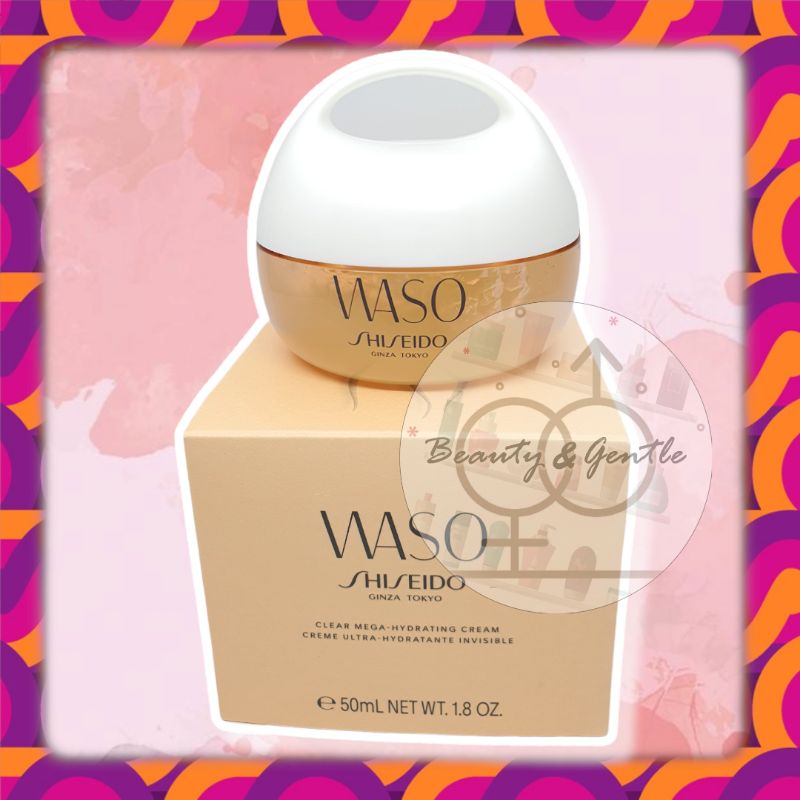 Jual Promo Shiseido Waso Clear Mega-Hydrating Cream 50Ml | Shopee Indonesia