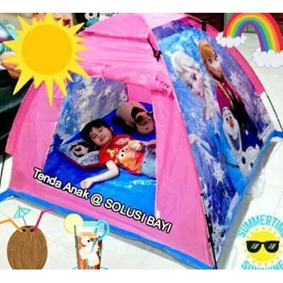 Jual Tenda Anak Frozen Free Packing Dus + Plastik Mainan Anak Anak | Shopee Indonesia