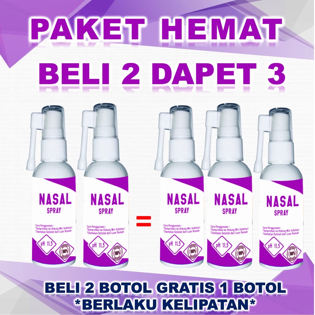 Jual Nasal Spray Anosmia Semprot Hidung Dewasa Anak Balita Anti Virus