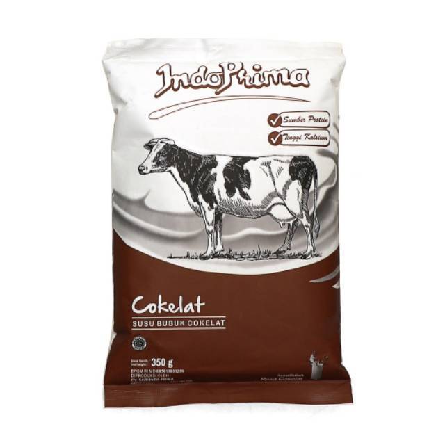 Jual Indoprima Fullcream Rasa Coklat Untuk Penggemuk Badan 350 Gram | Shopee Indonesia