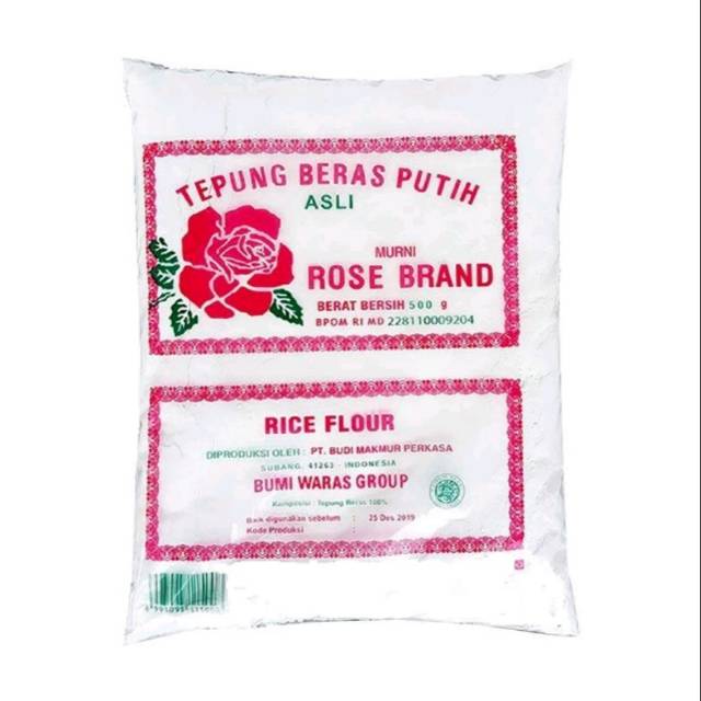 Tepung Beras/ Tepung Ketan Rose Brand 500gr Shopee Indonesia