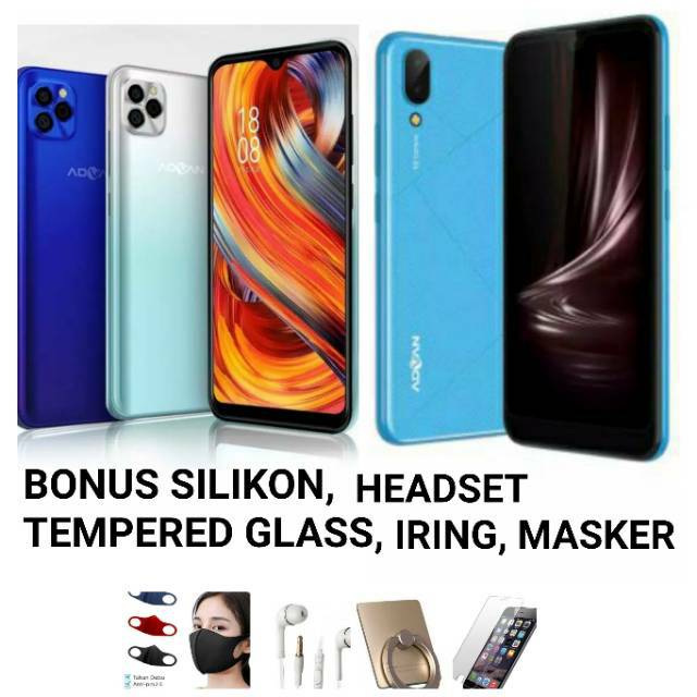 ADVAN G5 4/32 TRIPLE CAMERA & G3 PRO 2020 RAM 4GB/64GB NEW