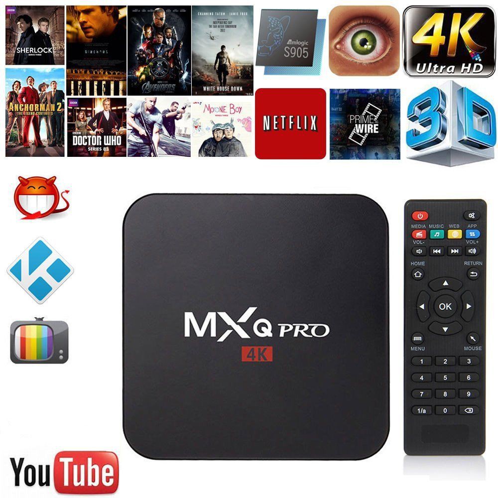 Jual Android Tv Box Mxq Pro 4K New Chipset Os Smart Tv Box Full Hd Ultra Hd | Shopee Indonesia