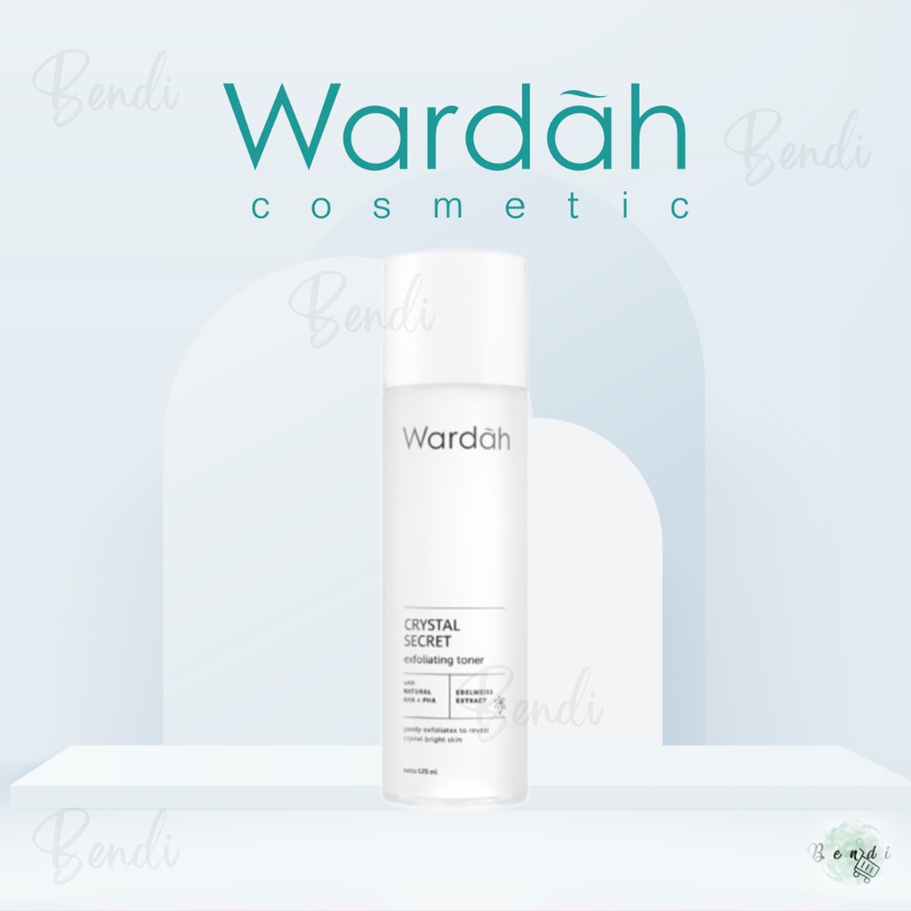 Jual WARDAH CRYSTAL SECRET Exfoliating Toner 125 mL Shopee Indonesia