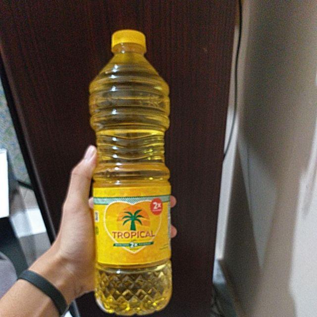 MINYAK GORENG TROPICAL 1 LITER MINYAK GORENG PAKE BOTOL TROPIKAL 1